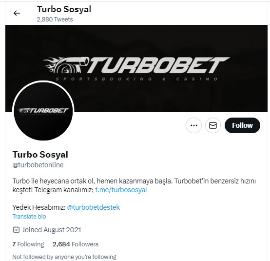Turbobet Twitter