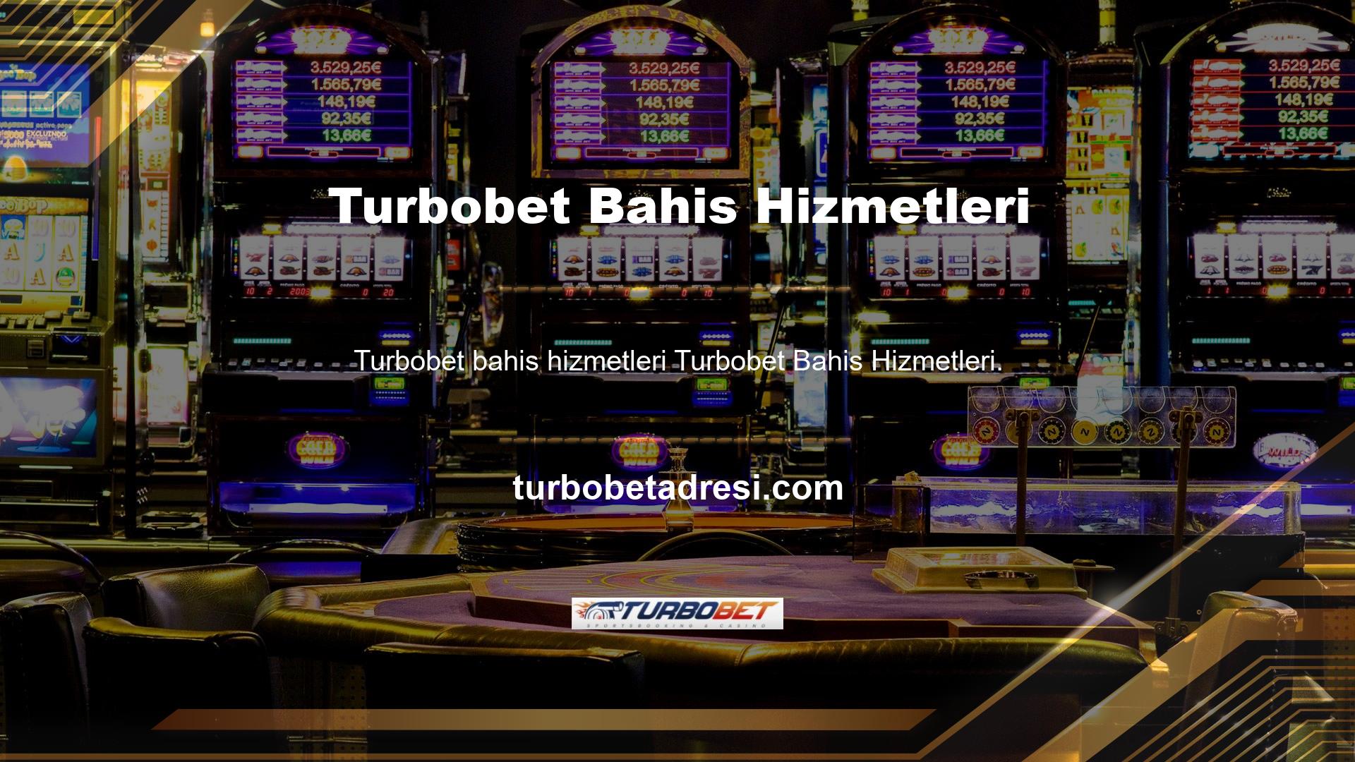 Turbobet bahis hizmetleri ve tekliflerinde bu eğilim aracılığıyla basit özellikler oluşturma fırsatlarını da bulabilirsiniz